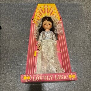 Lovely Lisa Doll in White Lace Dress